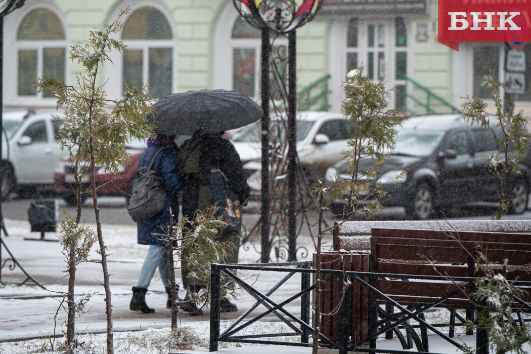 Гроза и мокрый снег: метеорологи Коми дали прогноз на конец недели